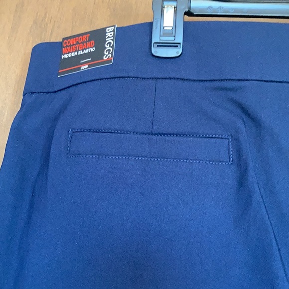 Briggs navy blue pull on short w comfort waistband and stretch 20W - Picture 10 of 17